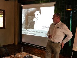 Philip van den Brink presenting at SwiNE Day 2019